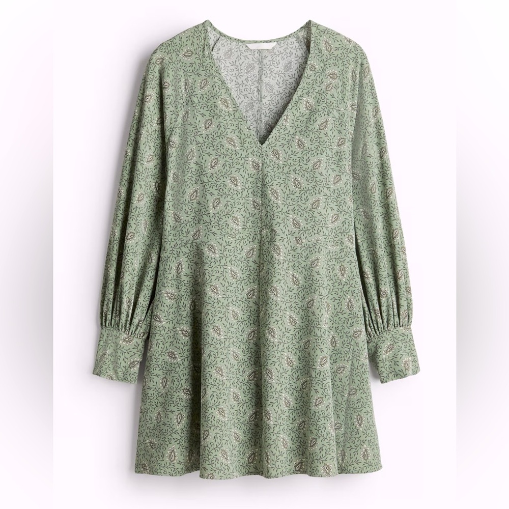 NWT H&M Long Sleeve A-Line Dress